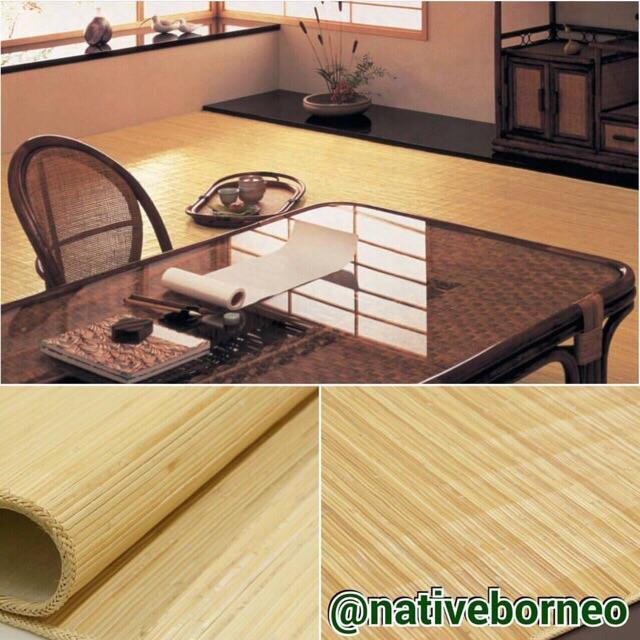 Lampit 200 x 250 [T004] - Lampit Rotan Handmade, Tikar Rotan Borneo, Karpet Rotan Kalimantan, Tikar 