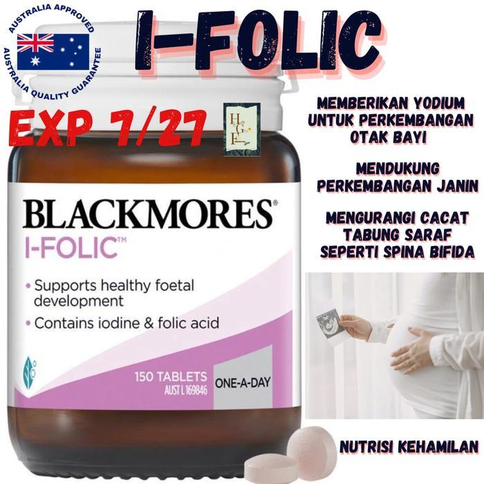 PROMO GUYS blackmores i-folic preconception & pregnancy vitamin 150 tablets PREMIUM