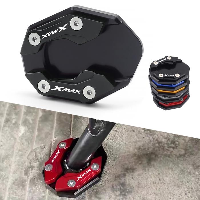 Baru For Yamaha Xmax125 250 300 400 Xmax300 Xmax250 Xmax250 Anti-slip Side Stand Enlarger Plate Kick