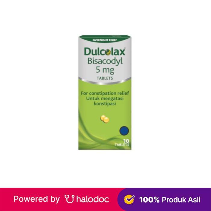 Dulcolax 5 mg 10 Tablet - Obat Sembelit & Wasir - Halodoc