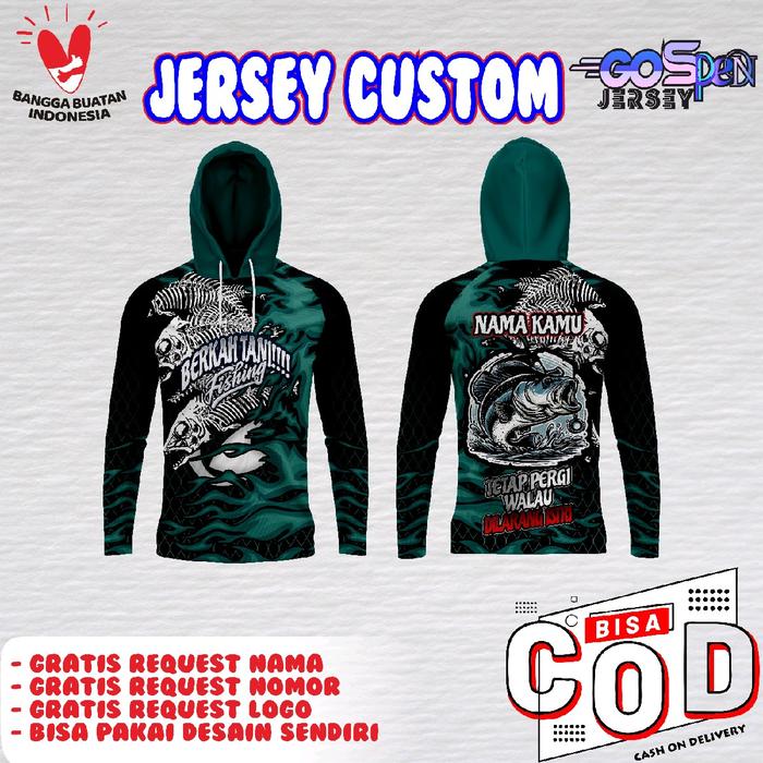 JERSEY MANCING CUSTOM DESAIN BEBAS REQUEST