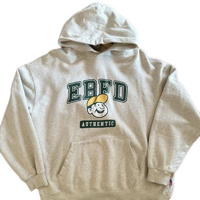 Hoodie ebfd korea Pria Wanita Tebal Oversize
