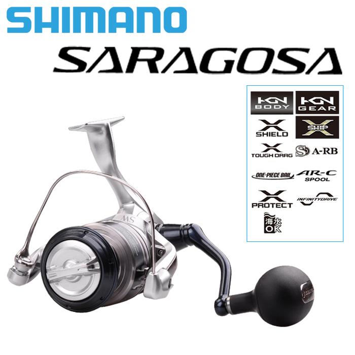 Shimano 2020 SARAGOSA  SW 5000-25000 5/1BB Spinning Fishing Reels