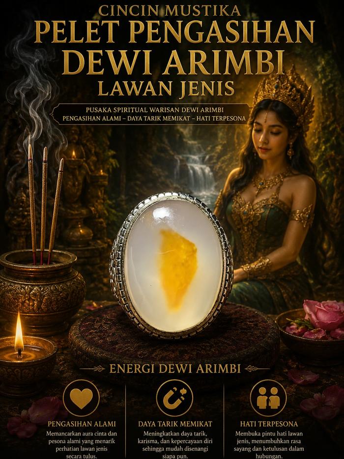 CINCIN MUSTIKA PELET PENGASIHAN DEWI ARIMBI