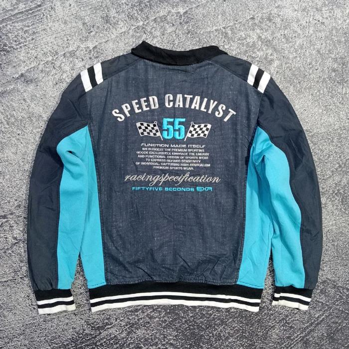 Jaket biker EXR 55 SPEED CATALYST jaket motoran casual murah size L