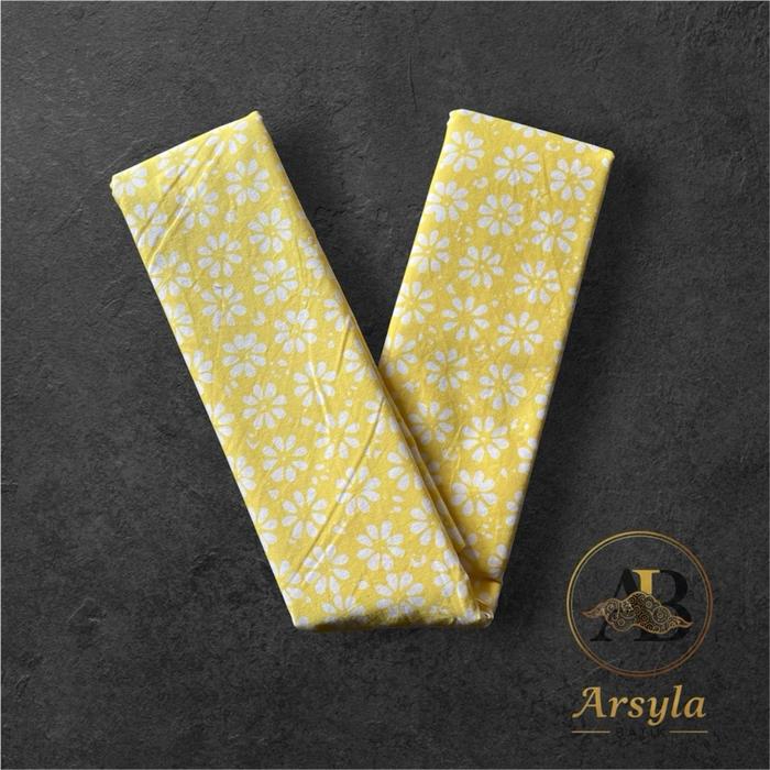 KAIN BATIK CAP GARUTAN KUNING