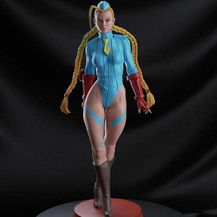 Anime Resin Figure Competitive Female Martial Artist 1/24 Scale