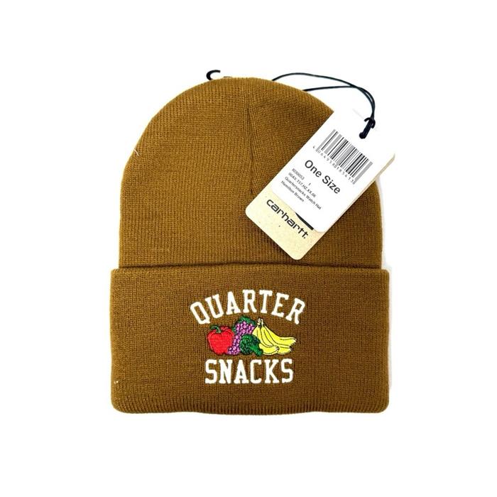 Carhartt WIP x Quartersnack Watch Hat Kupluk Hamilton Brown - Original 100%