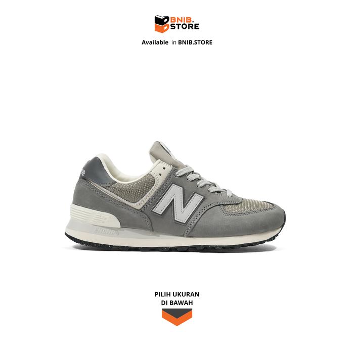 Sepatu Sneaker Unisex NB 574 Wolf Grey [U574SNV] Original