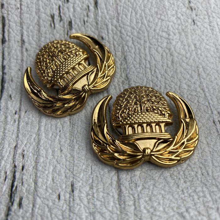Pin KORPRI MAGNET PREMIUM High Quality Lencana Korpri KUNINGAN ASLI Atribut PNS Bahan Cor Mengkilap