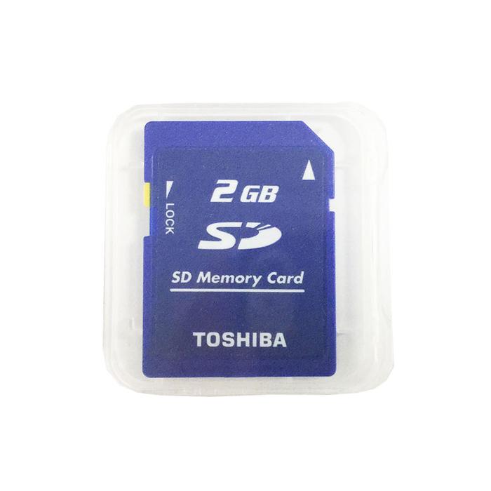 Toshiba 2GB Class2 SD-M02G SD Card Standard Secure SD Memory Card for