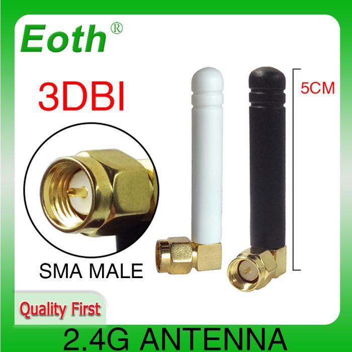 2.4Ghz WIFI antenna PBX antene SMA Male connector 2~3dbi 2.4 ghz wifi
