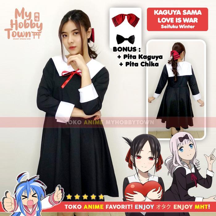 Seifuku Kaguya-Sama Love Is War - Kaguya Shinomiya Chika Fujiwara
