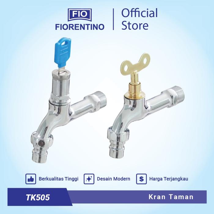 Fiorentino Kran Taman / Kran Tembok / Kran Air Fioni Gold TK505T