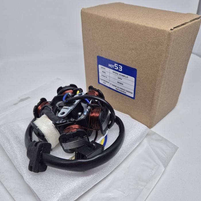 SPOOL ASSY SUPRA /SUPRA FIT/SUPRA X/ SPUL LAMPU KOMPLIT SUPRA /SUPRA FIT/SUPRA X/ MERK (HOT 53))