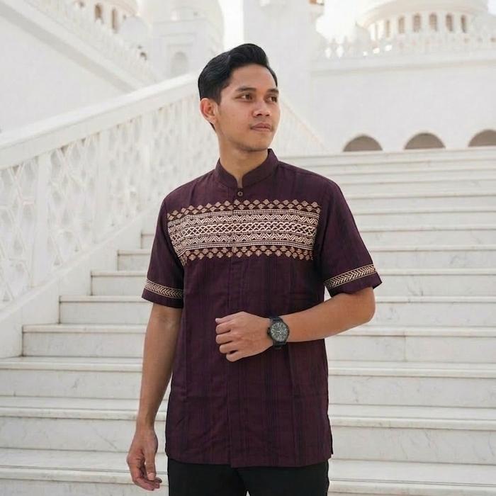 BAJU KOKO TAQWA BENHIL BORDIR KOMPUTER