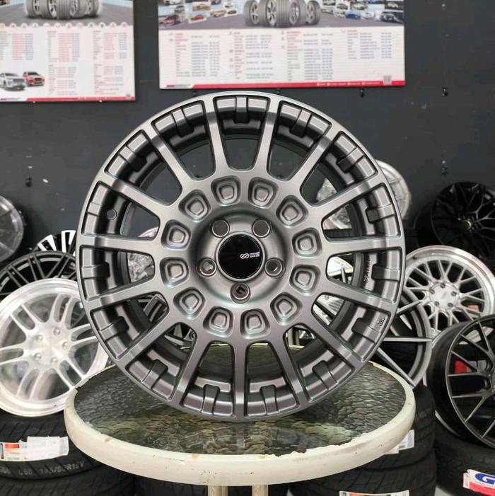Velg Enkei Ori Overlander R17x7.5 Pcd 5x108 ET35 63.4 Gunmetal