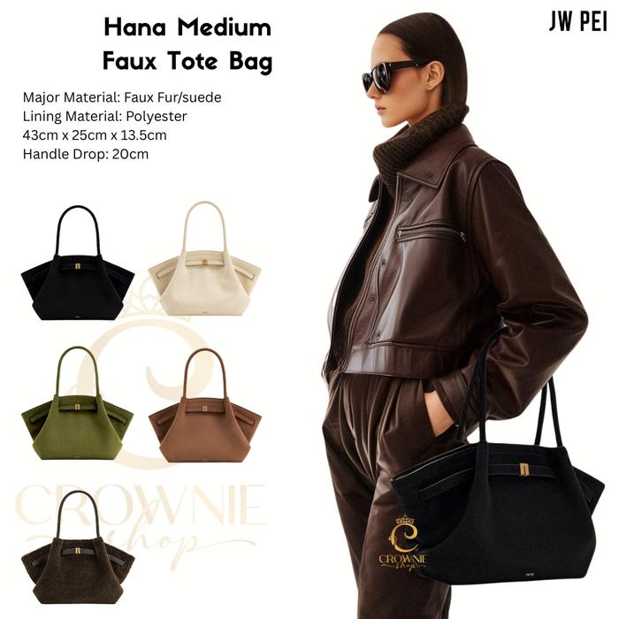 JW PEI original Hana Medium Faux Tote Bag