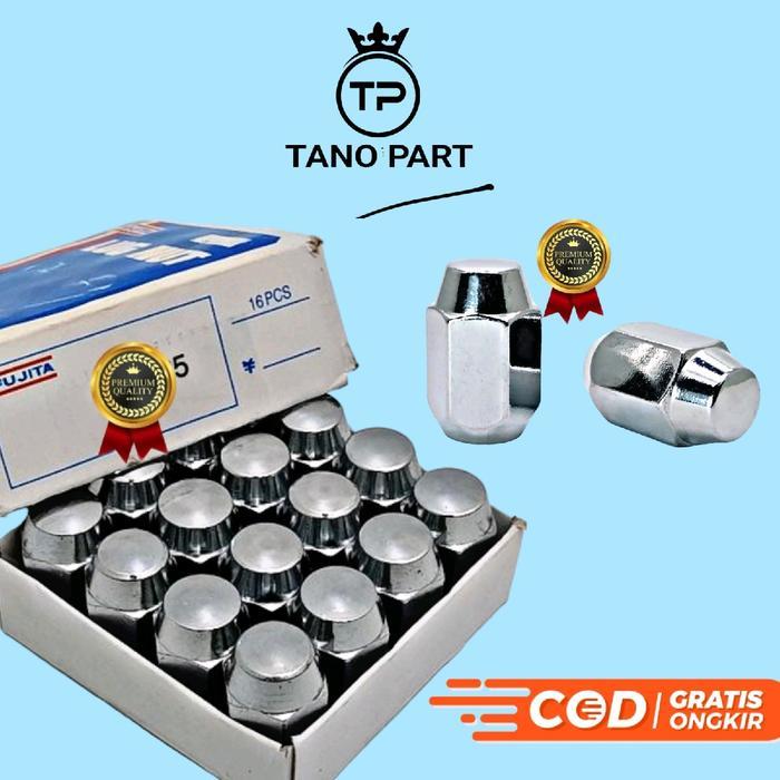TERBARU Mur Roda Racing Baut Lugnut Mobil Daihatsu Grandmax Luxio Feroza Bahan Baja Kendaraan Car