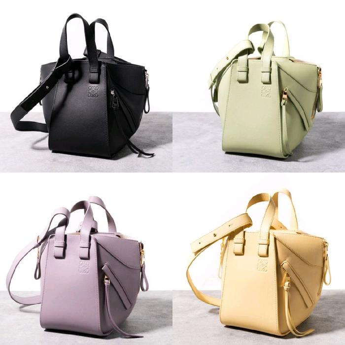 Loewe Hammock Compact Bag Classic Calfskin