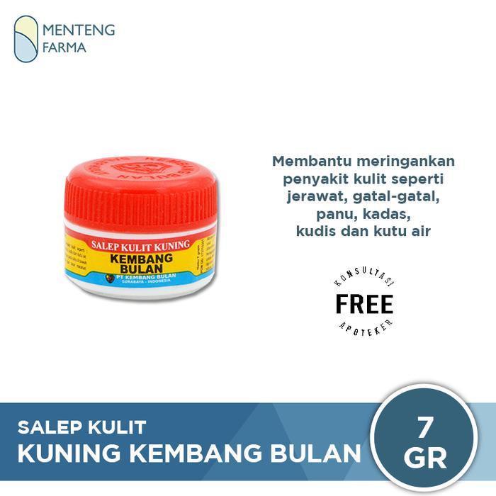 Salep Kulit Kuning Kembang Bulan 7 Gr - Salep Gatal, Jerawat, dan Panu