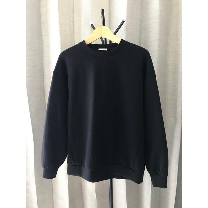 Crewneck Hitam Brand (second)