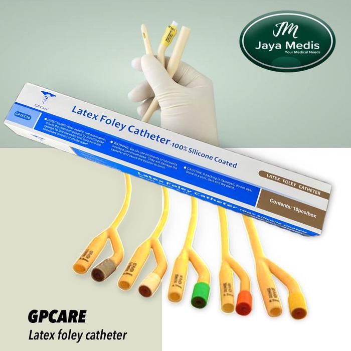 GP CARE LATEX FOLEY CATHETER