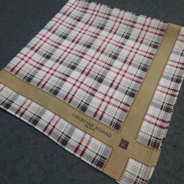 Saputangan Christian Aujard Original Vintage  Hanckerchief
