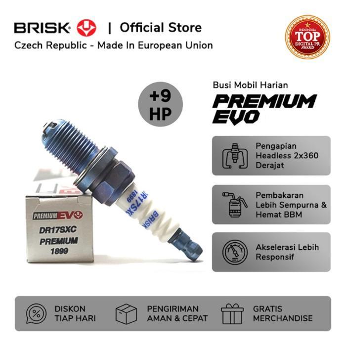BRISK Busi Mobil Premium EVO DR17SXC