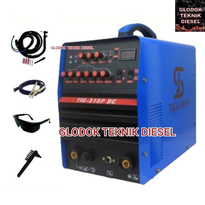 Mesin Las TIG Argon 315 A Trafo Las Listrik TIG-315A Stainless TERBAIK