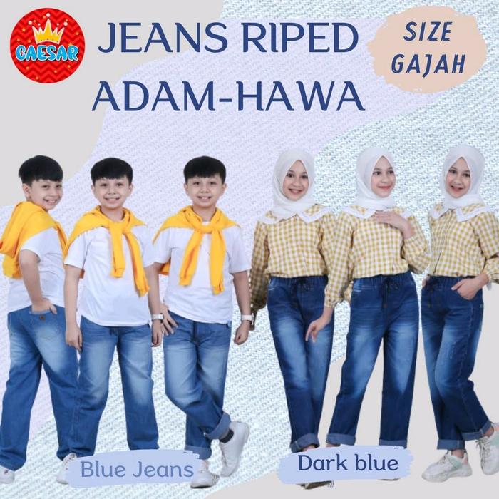 CAESAR JEANS RIPED ADAM-HAWA