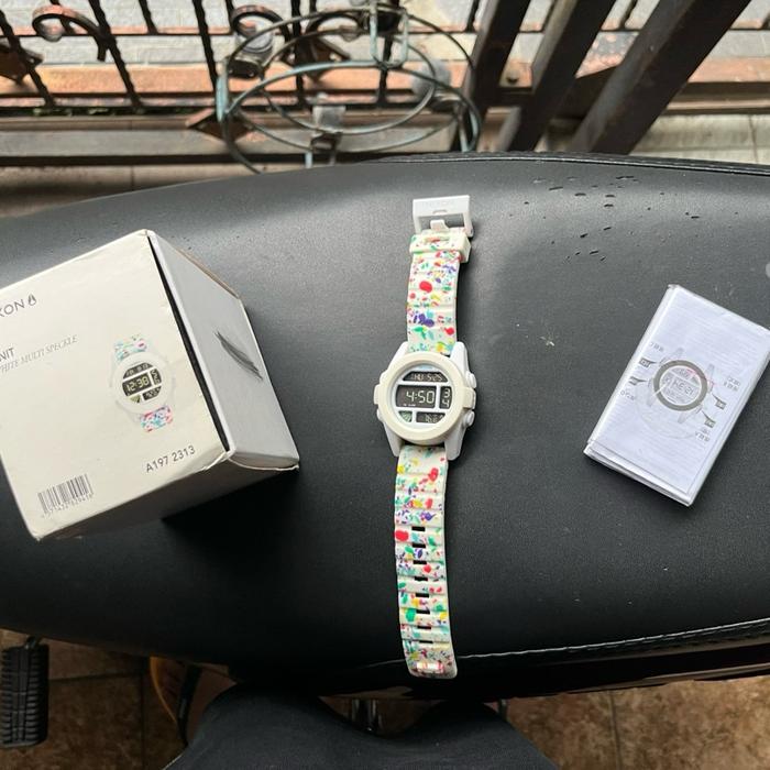 Nixon The Unit White Multi Speckle
