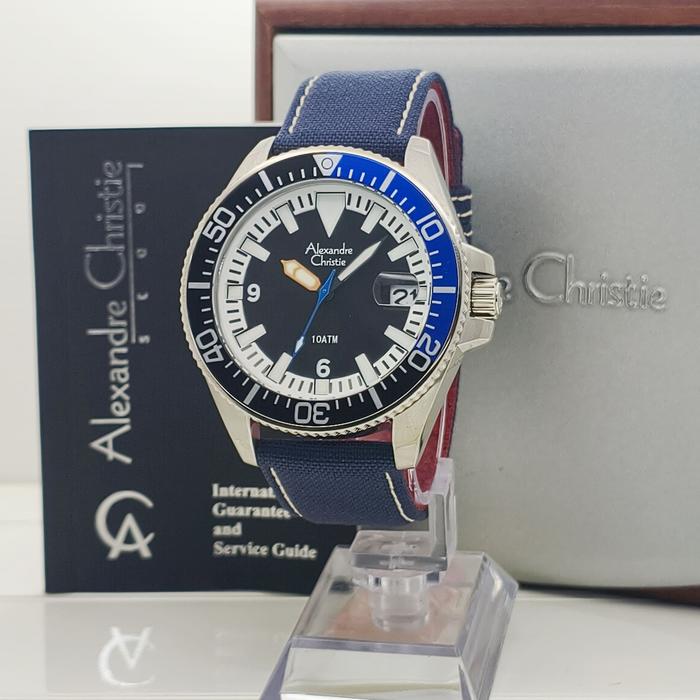 Jam Tangan Pria Alexandre Christie AC 6435 MD BESVBE Original
