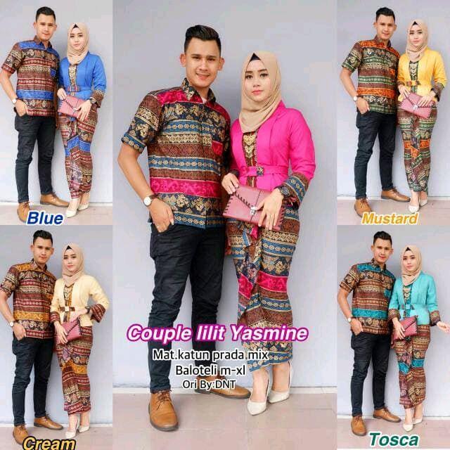 Batik Dolby Dolbi Dobby Dobbi Kebaya Modern Couple Lilit Yasmine