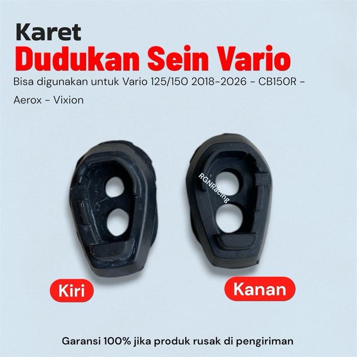 Karet Dudukan Sein Vario CB150R ADV Aerox Vario 125/150 2018-2026 Kiri & Kanan