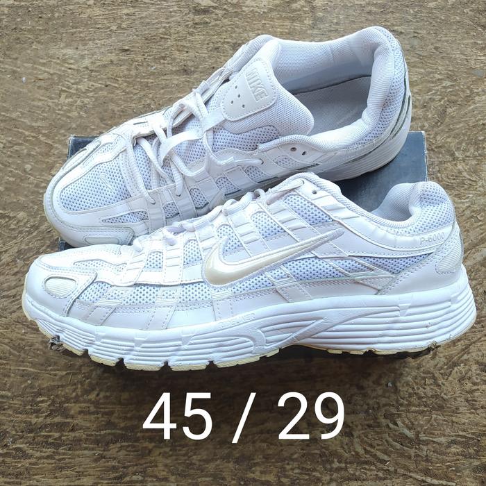 (HABIS) Sepatu Nike P-6000 White (second ori)