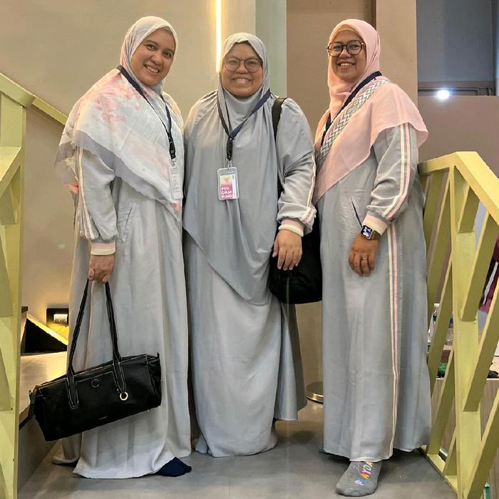 Gamis Traveling Rafhanah Silver Scone .Anti Kusut Adem Nyaman.Elegan Simple Sporty.Size S-XXL Warna 