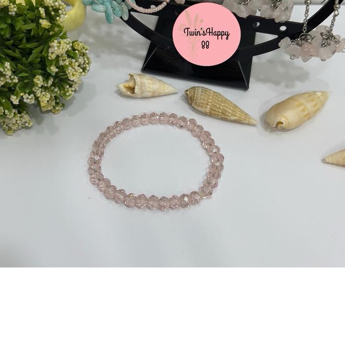 Gelang kristal / gelang tangan / Gelang kristal ceko / Gelang batu kristal