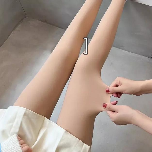 Stocking Kulit Stocking Winter Stocking Bentuk Legging Bare Leg Stocking