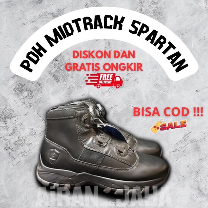 Sepatu Spartan Midtrack Tali Putar Boots