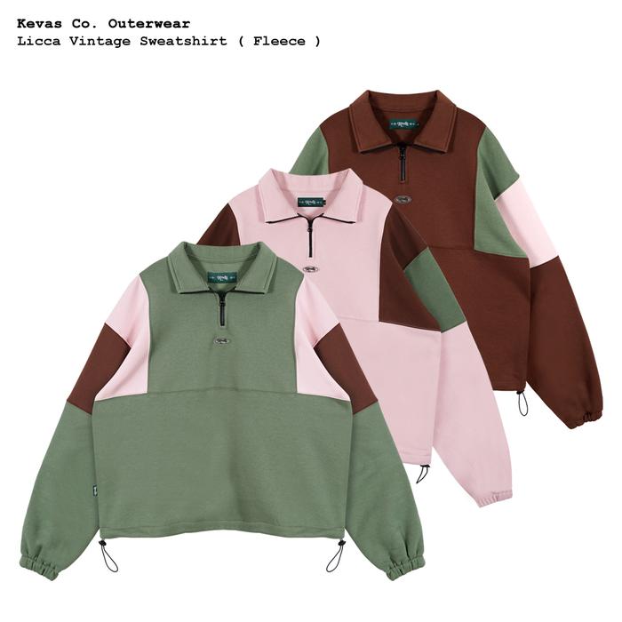 Kevas Licca Vintage Sweatshirt (Fleece)