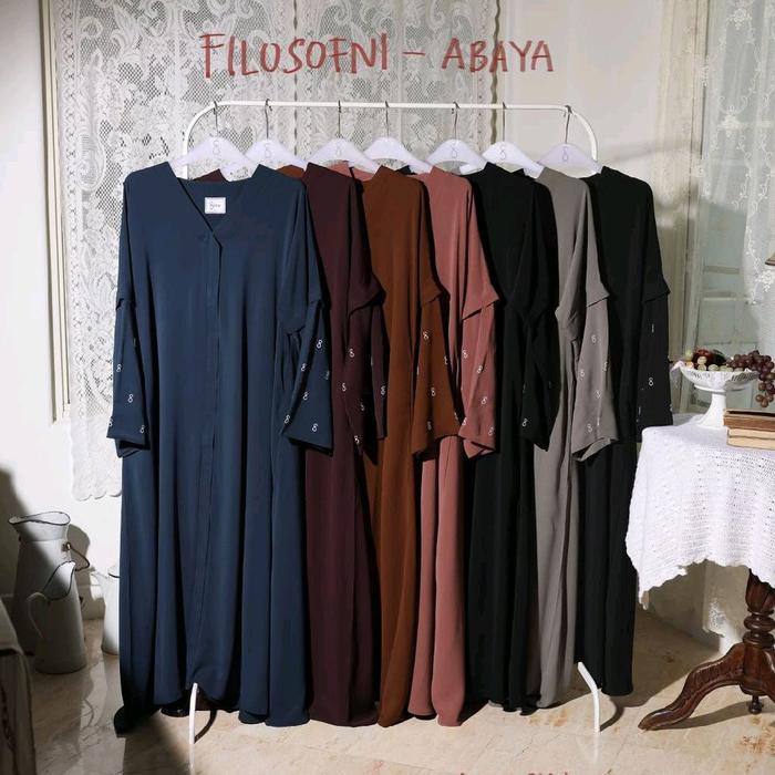 Abaya Filosofni by Sofni | Abaya 3 in 1 | Khimar Dewasa | Khimar Only | Kurta Dewasa | Kurta Lengan