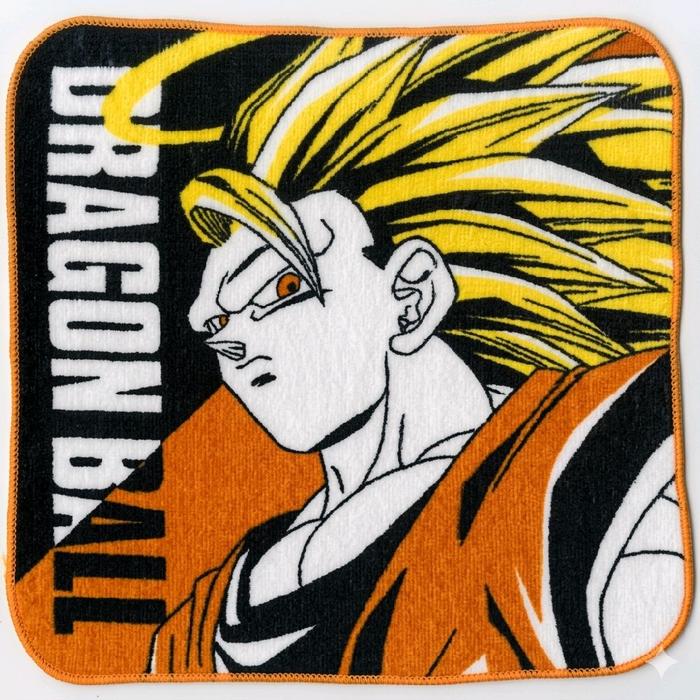 Hand Towel Son Goku SS3 Ichiban Kuji Ikuji Dragon Ball Z Omnibus