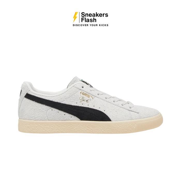 sale Sepatu Sneakers Pria PUMA CLYDE HAIRY SUEDE GRAY - 39311501 Casual Shoes Original