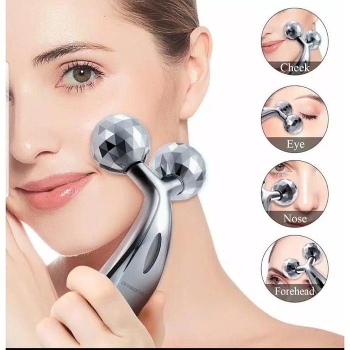 {BG} Alat pijat manual Alat pijat wajah 3D Massager / Facial Massager Alat Refleksi Pijat Terapi Waj