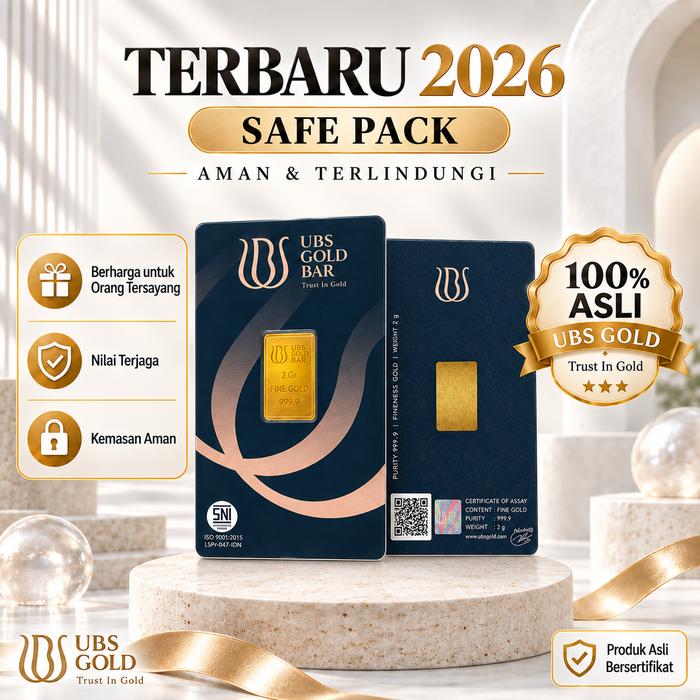 Emas ubs 2 gr asli 100% COD