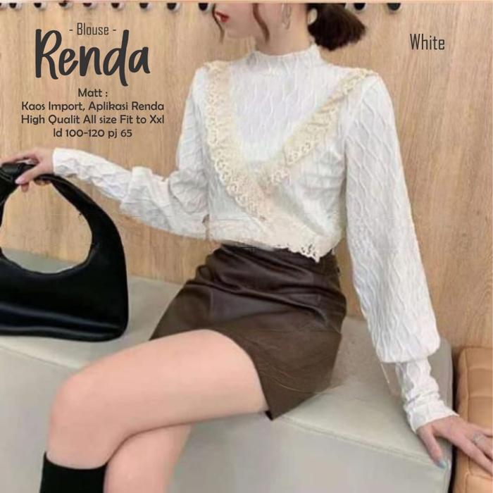 Blouse Renda Atasan Renda Atasan Wanita