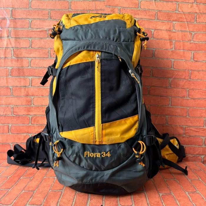 TAS RANSEL GUNUNG PRIA MILLET SECOND BRANDED ABU KUNING / TAS RANSEL TULANG PRIA MILLET SECOND