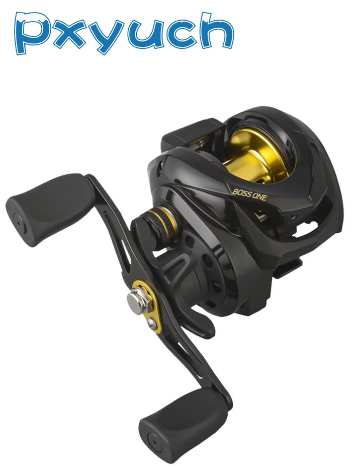 High Speed Fishing Reel 7.2:1 Ultralight Baitcasting Reel Metal Spool