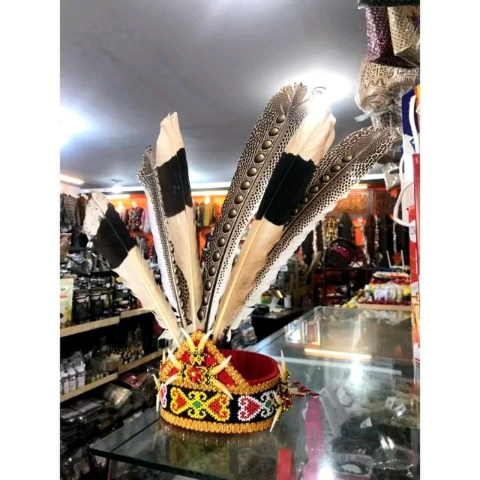 Mahkota Bulu Ruai & Enggang//Aksesories Dayak